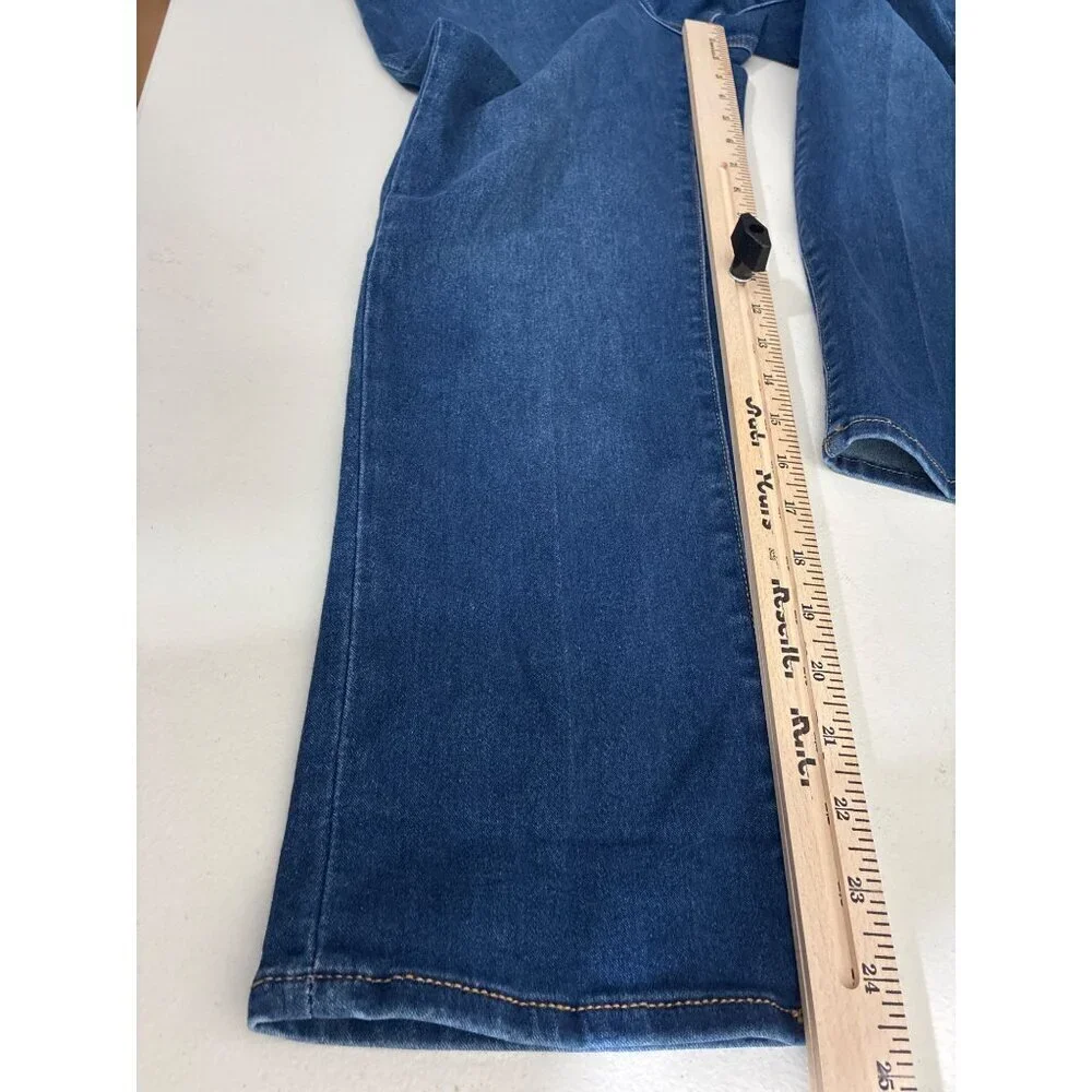 Coldwater Creek Jeans Womens Size 6 Blue Natural Fit Straight Leg Jeans Denim